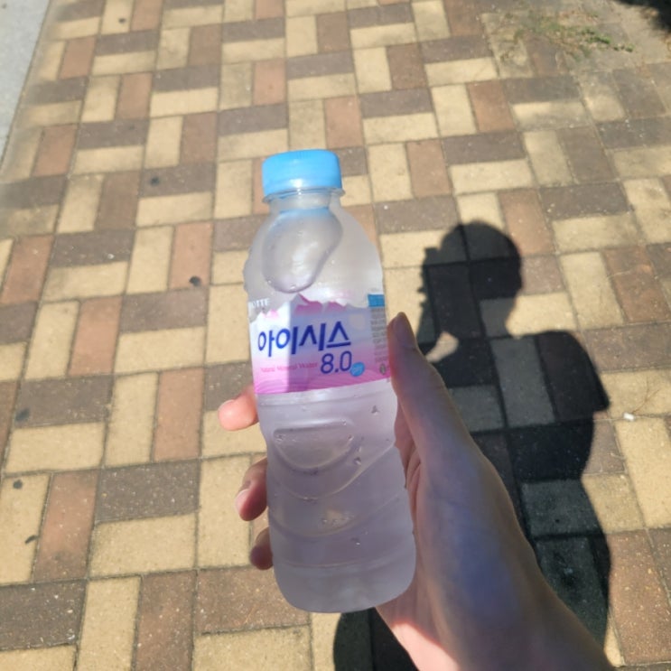  길가다 받은 물, 새로 산 치약칫솔세트, +10%