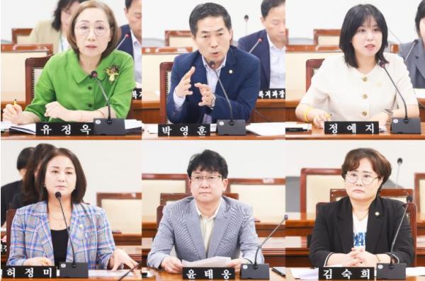 부평구의회, 의원발의 조례안 8건 상임위 통과