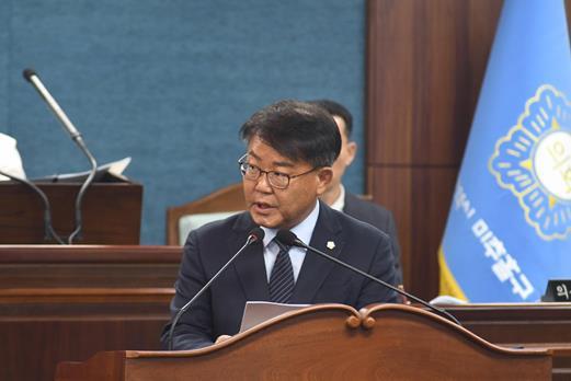 미추홀구의회 이수현 의원, 데이터센터 건립 관련 구정질문 통해 '주민 생존권 위협하는 밀실 행정' 강도 높게 비판