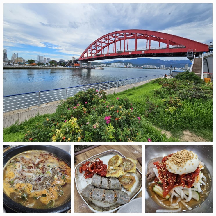  속초 아바이순대 맛집 아바이마을 단천식당 냉면