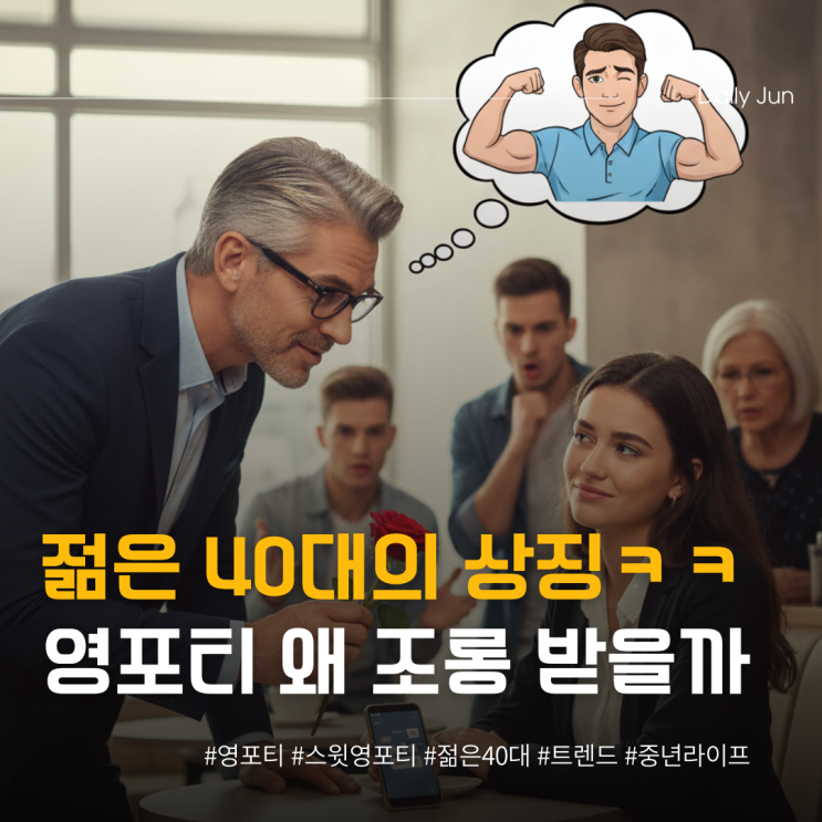  젊은 40대의 상징 영포티 왜 조롱 받을까?