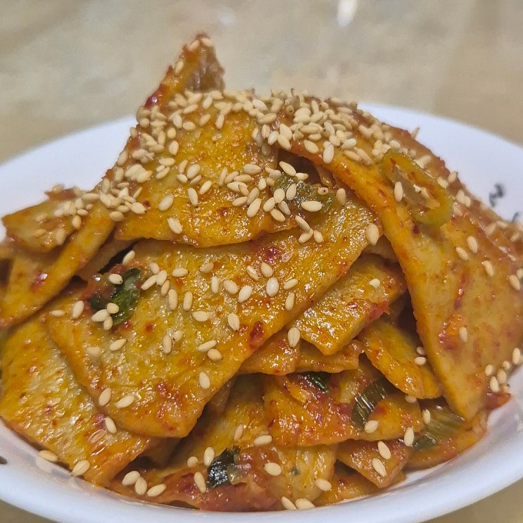  쫄깃한 식당 매운오뎅볶음 황금레시피