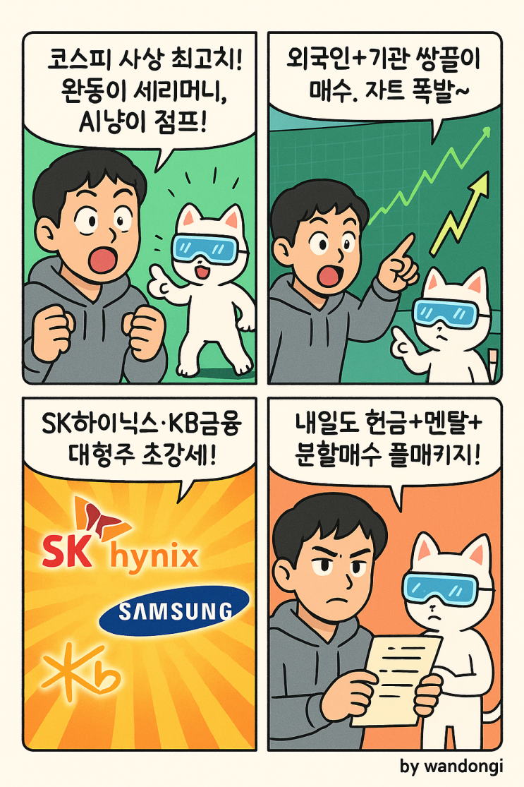   [WD경제소식] 2025.09.10 미국증시·코스피 요약 + 오늘의 테마주 완전정복!
