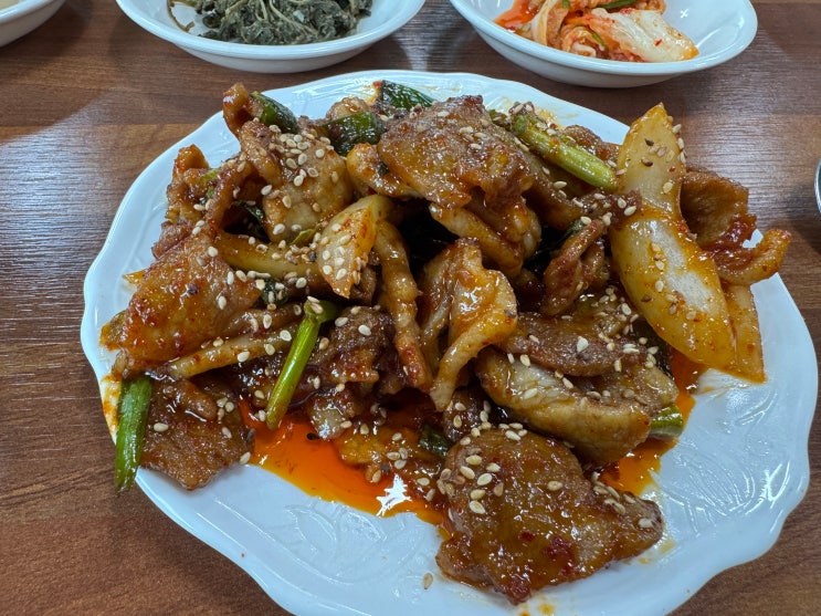  제천 손두부정식 제육볶음 1인 혼밥 맛집 제천시 가람 식당