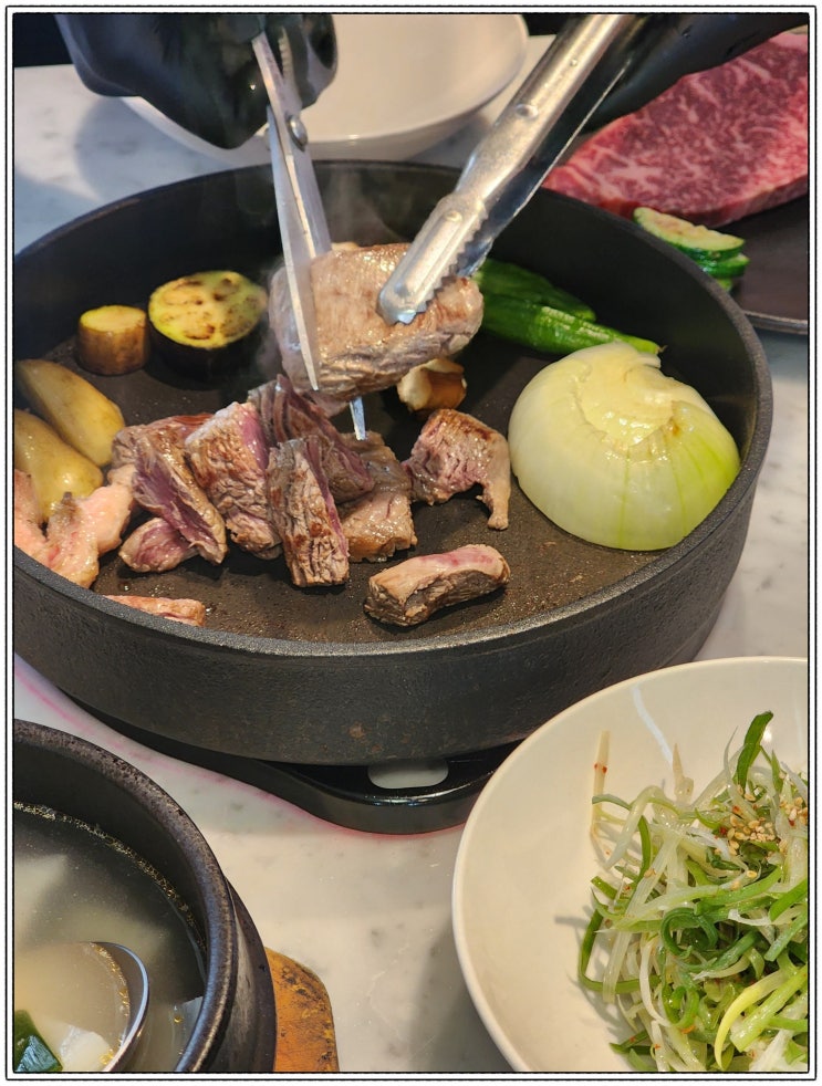  부산 명지한우맛집 치즈향 가득 드라이에이징 한우, 우미남 명지점