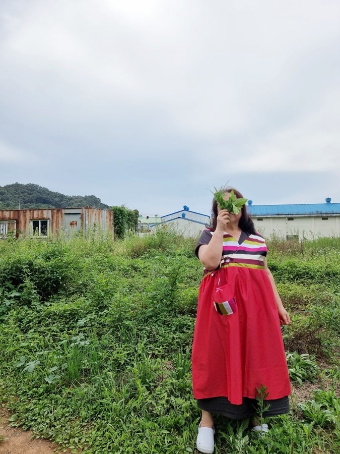 명절에 잘 어울리는 한복앞치마 유니크한 단체 앞치마 제작까지