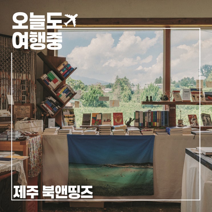  제주 서귀포 취향의섬 북앤띵즈 | 책과 그림, 소품이 있는 감성 독립서점