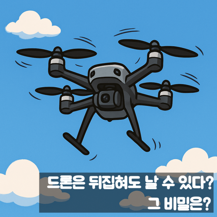  [연구원의 이중생활. 03] 드론은 뒤집혀도 날 수 있다? 그 비밀은?