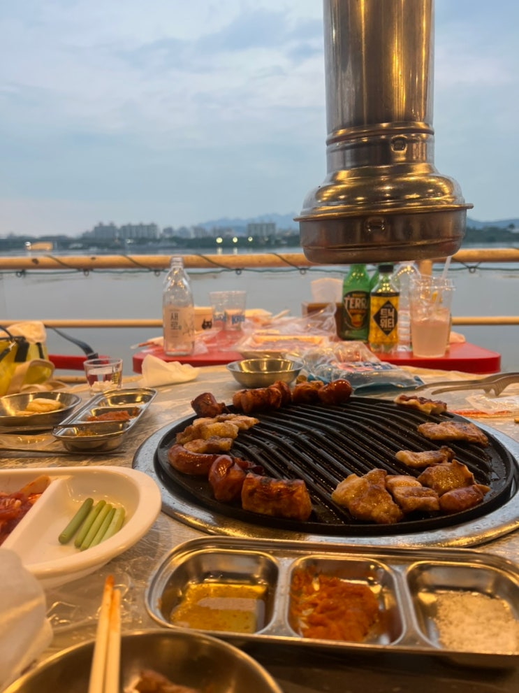  [선유도 맛집]내돈내산 한강야장 고기집_아리수만찬,웨이팅꿀팁,가격