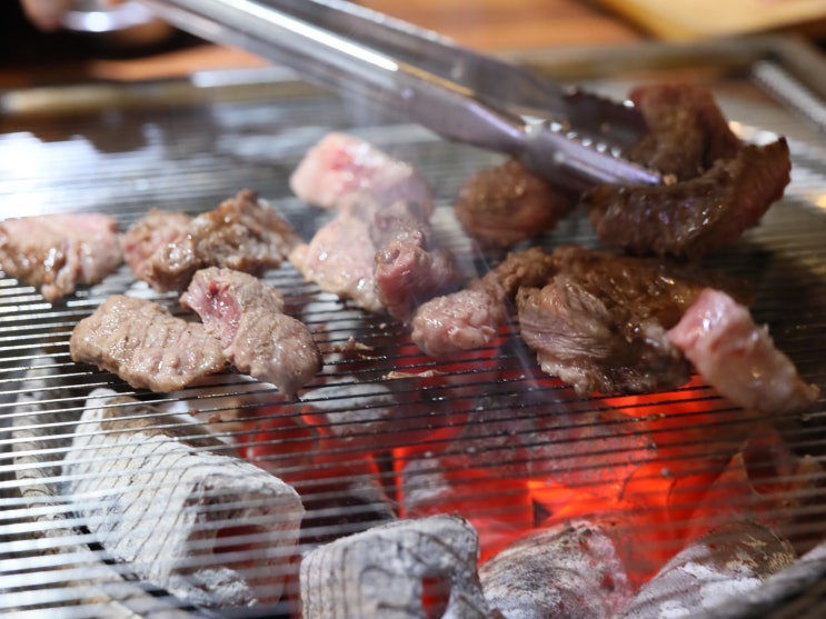 칠곡 태전동 소고기 맛집 '첫눈에반했소' 주차 아기의자 회식