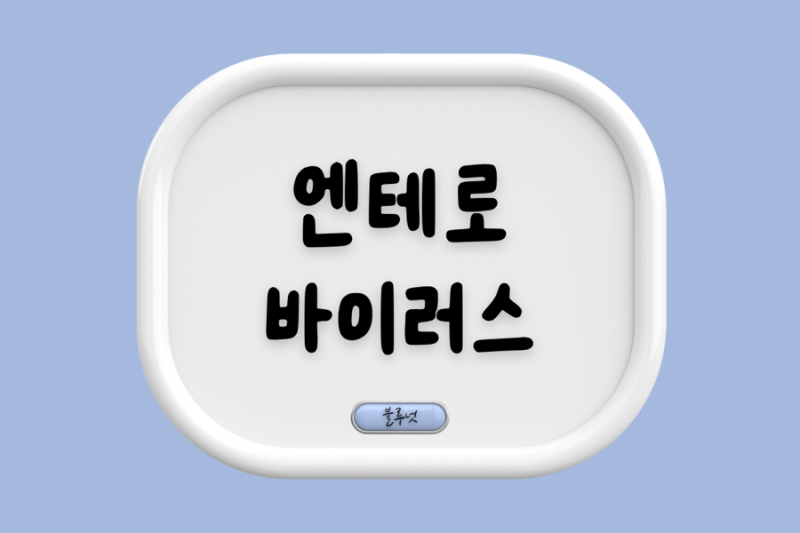 엔테로바이러스 전염 증상 소수포인두염과 구내염