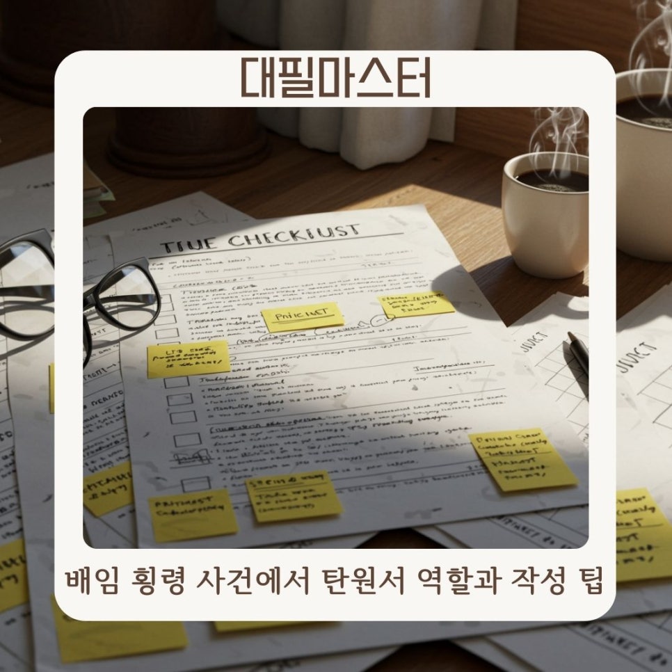 배임 횡령 사건에서 탄원서 역할과 작성 팁