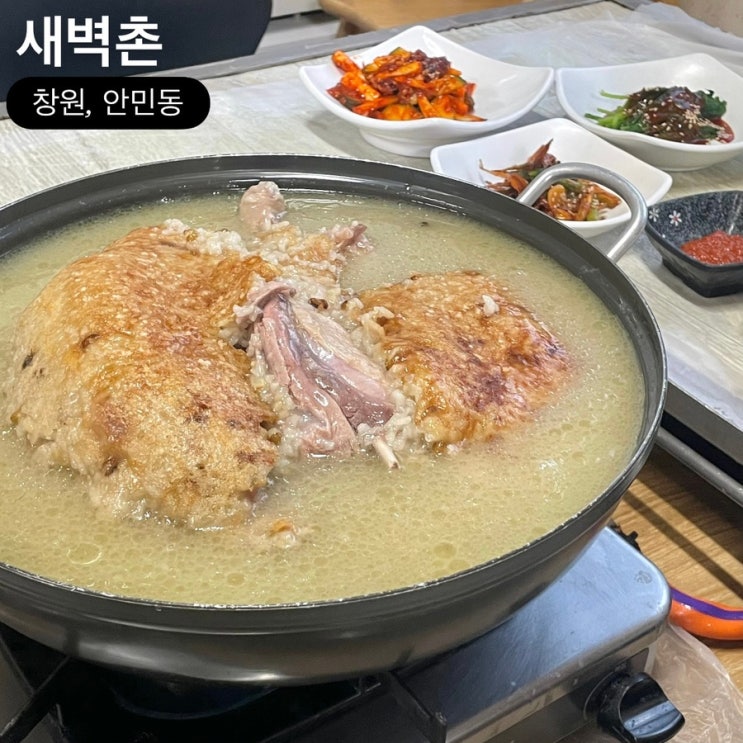  창원 안민동 백숙 맛집 새벽촌