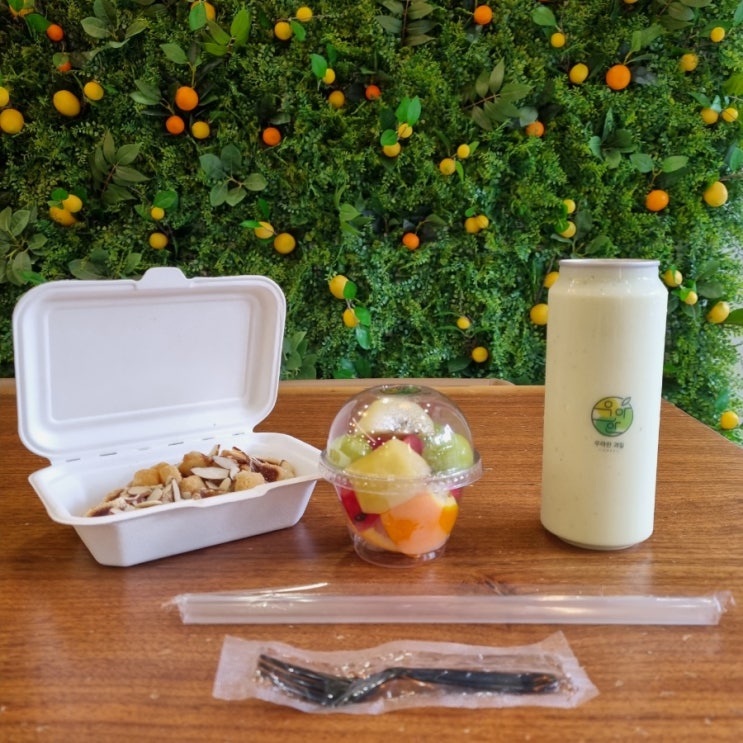  강남역 근처카페 우아한과일 강남역삼점 컵과일 파는 곳