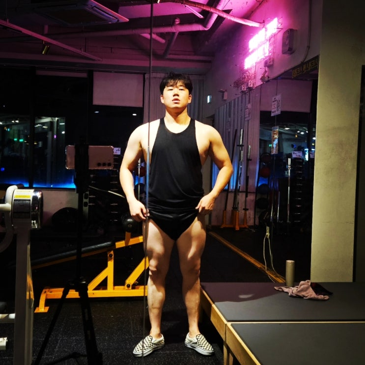 250910 하체 삼두 운동루틴 체형분석