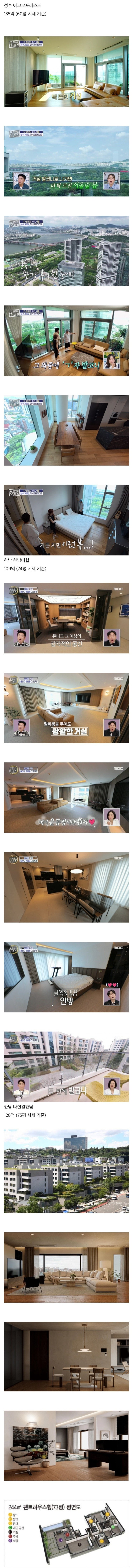  100억 넘는 서울 아파트 내부