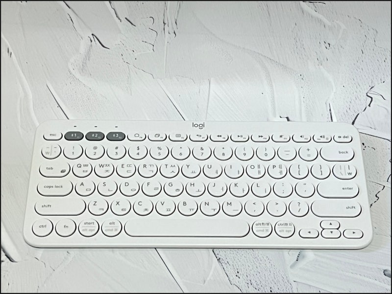 로지텍 K380 키보드 블루투스 연결방법 기능키 설명