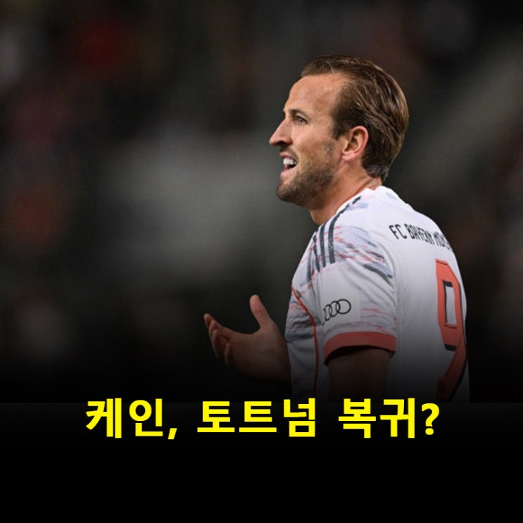 레비 떠났다 해리 <b>케인 토트넘</b> 재결합설, EPL 복귀 가능성 급부상