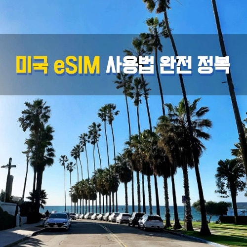 미국 eSIM 사용법 완전정복: 유심·이심 비교 & 아이폰 e심 무제한 데이터 꿀팁 + 9월 10월 날씨