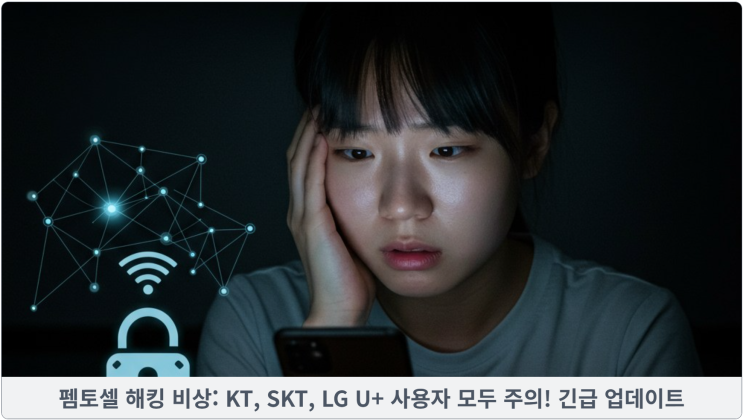  펨토셀 해킹 비상: KT, SKT, LG U+ 사용자 모두 주의! 긴급 업데이트