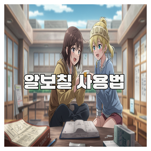 알보칠 안전 사용법과 주의사항