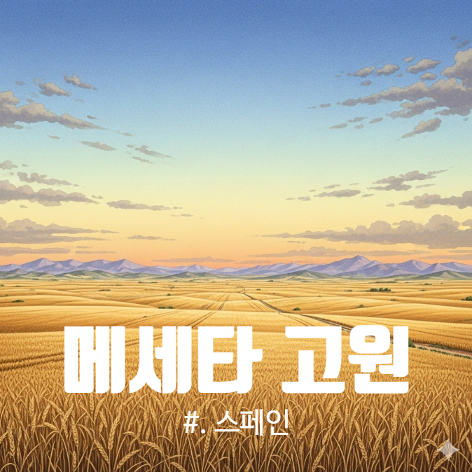 [명랑한 스페인어] #193. 스페인 메세타 고원