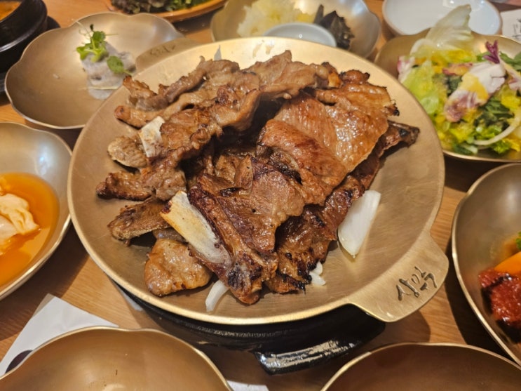  [광주/상무지구] 상무지구 돼지갈비 맛집 밑반찬이 잘나오는 상무옥 숯불갈비