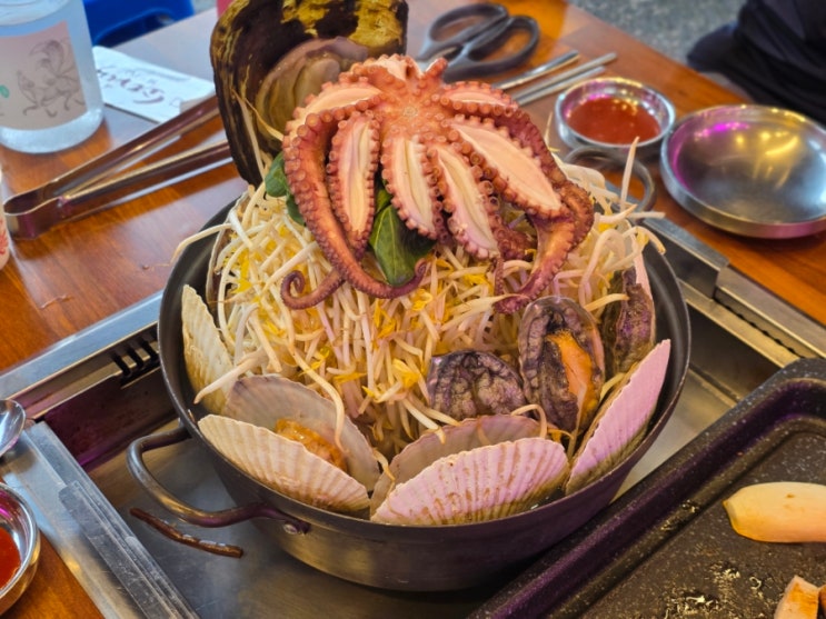  강릉 로컬 맛집 경포대 조개찜 맛집 강릉경포정육회식당