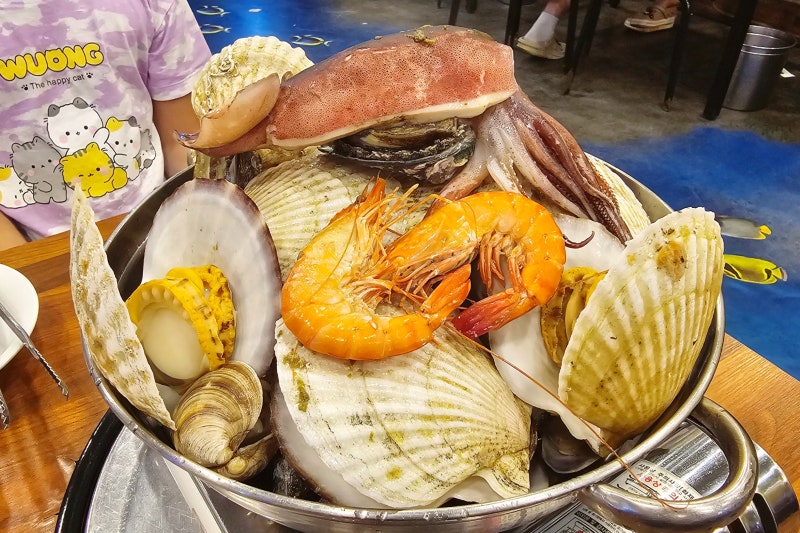 양양 맛집 낙산해수욕장 조개찜 구이 참새방앗간