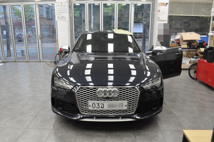  아우디 A7 ACC와 Audi braking guard 사용불가 4H0 907 217 F 메인보드 고장수리 - 수원테크