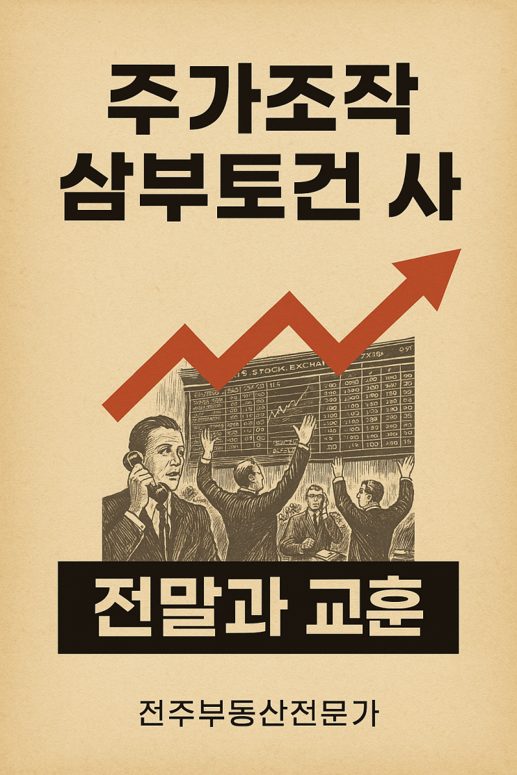 <b>주가조작</b> <b>삼부토건</b> <b>사건</b>, 전말과 교훈