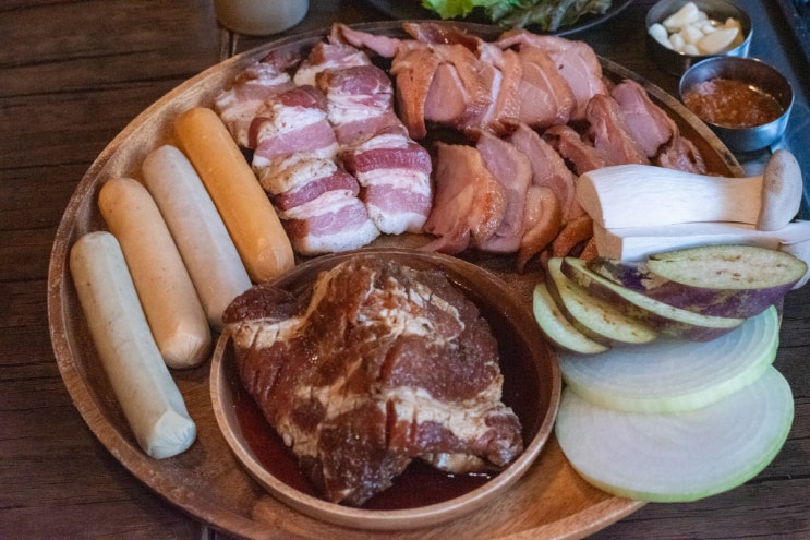  여주 루덴시아 맛집 – 곤지암토담에서 즐긴 모듬장작구이와 들깨수제비 후기