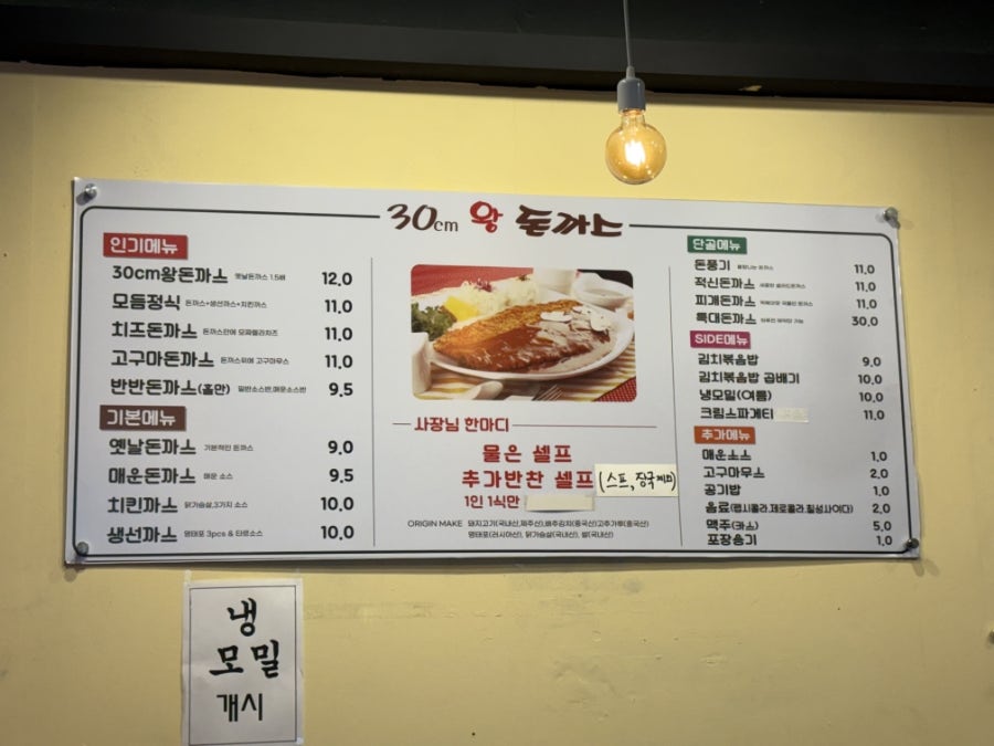 30센티미터왕돈까스 사진 5