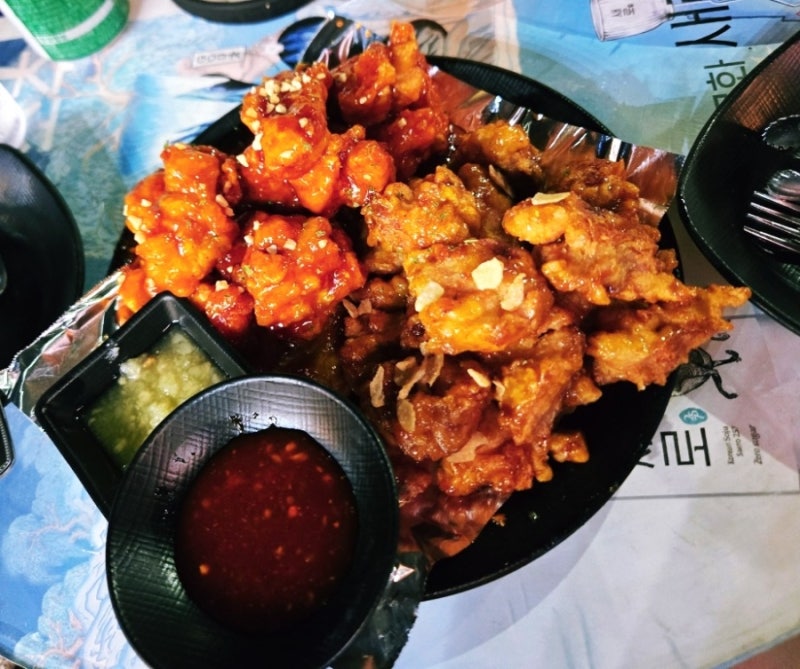 포항 송도 1박여행 코모도호텔 조식 후기 죽도시장