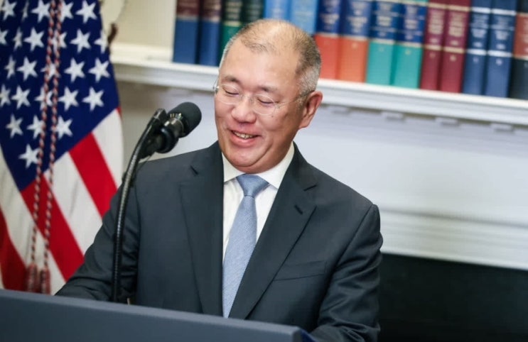 정의선 현대차 회장, <b>미국</b> <b>근로자</b> <b>구금</b> 사태에 첫 공식 입장
