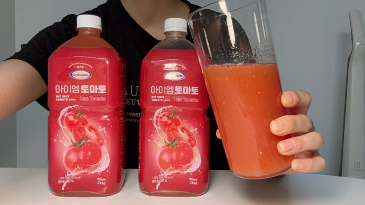  물 한 방울 없는 100% NFC 토마토착즙, 보넬드 아이엠 토마토주스 솔직 후기