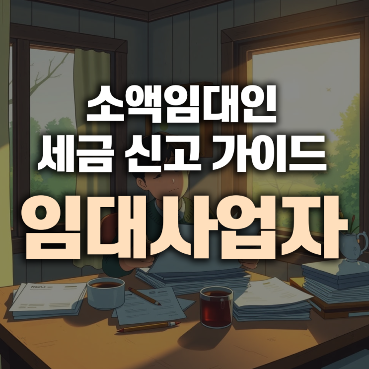  소액임대인 세금 신고 완벽 가이드