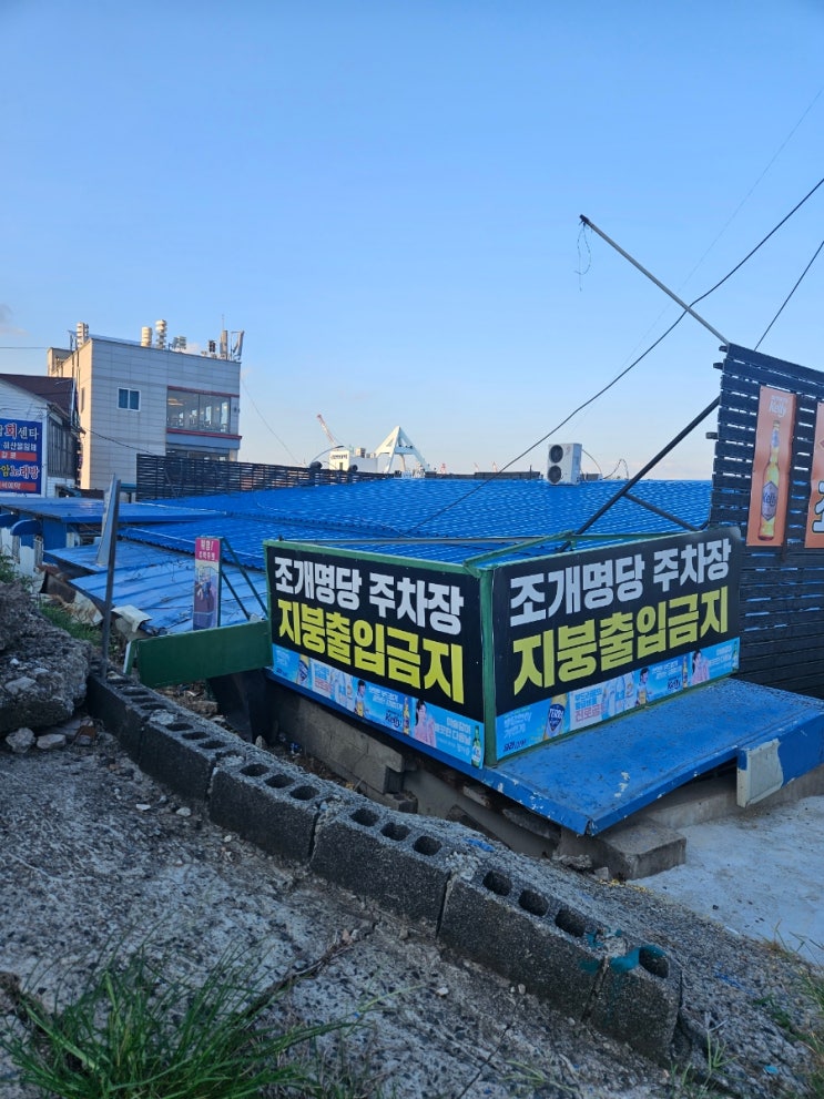  울산 일산해수욕장 핫플 조개구이 맛집, [조개명당] 후기