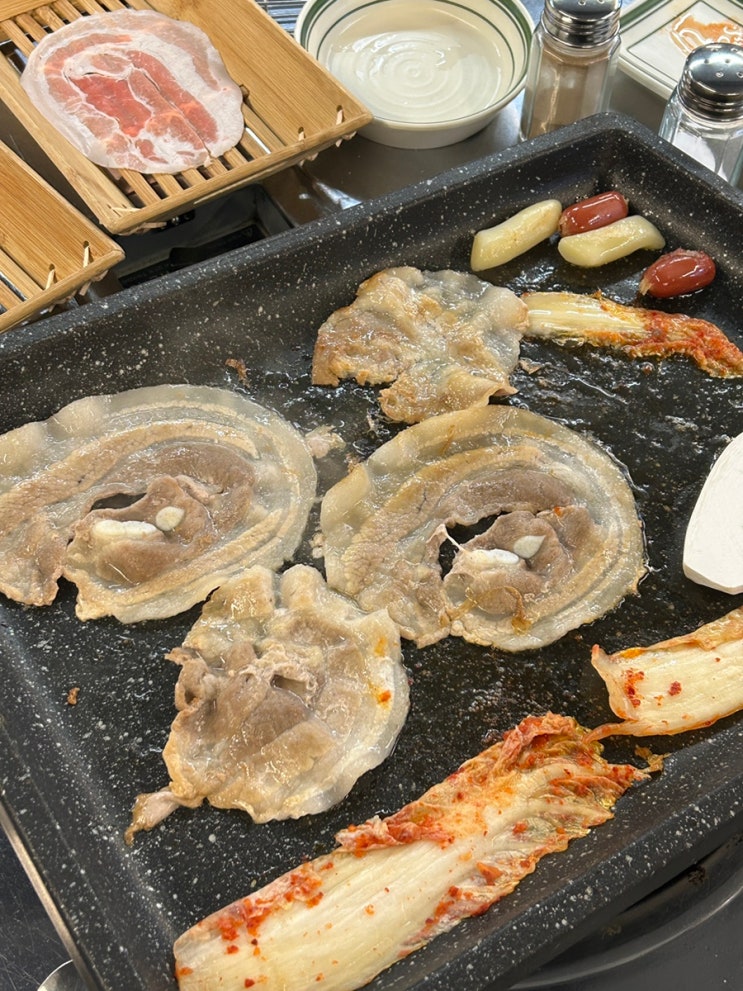  대구 동성로 냉삼 1인분 7900원 반월당 고기집 수영냉삼