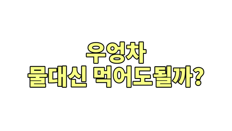  우엉차, 물 대신 마시면 정말 '다이어트'에 좋을까? (정답과 부작용 총정리)