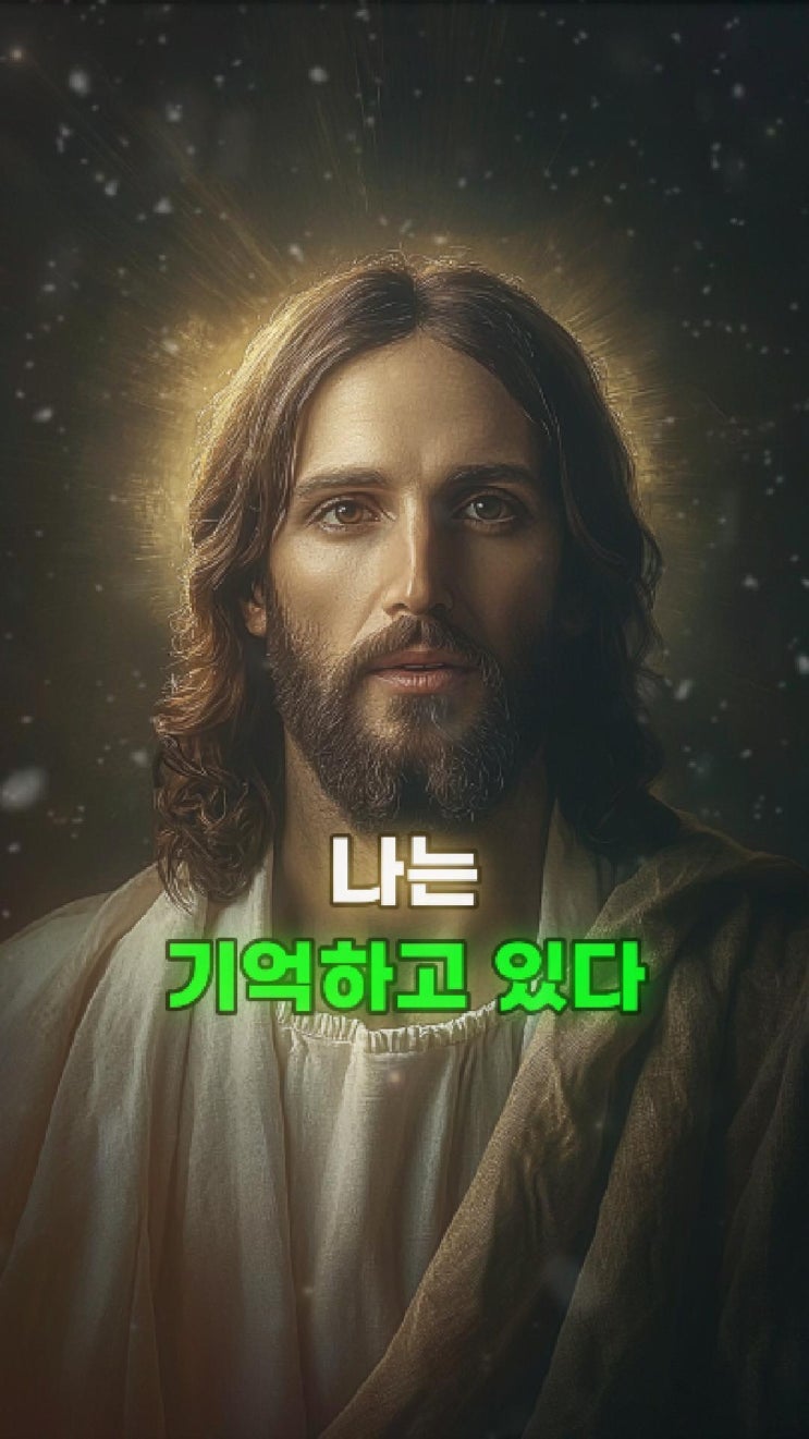  예수님의 메시지: 너의 마음에 위로를 더하리라 