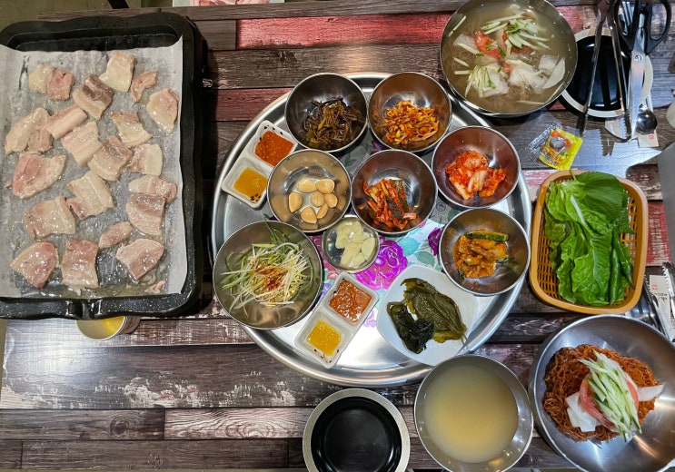  송이네고기포차 서정리역맛집 추천