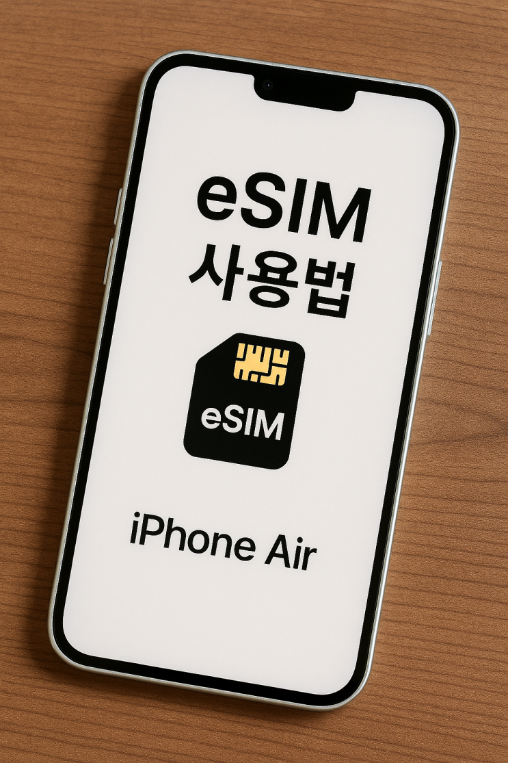eSIM 사용법 정리! 어떻게 작동하고, 어떻게 바꾸는 걸까?