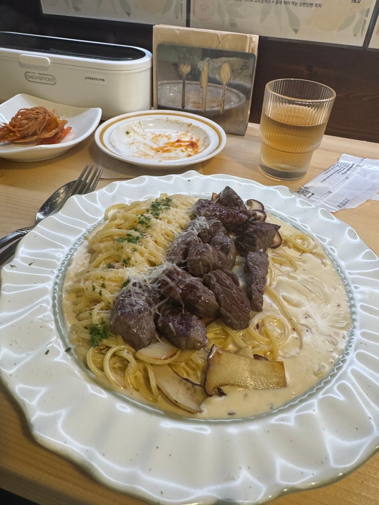  거제 옥포 양식 맛집 식사초대 | 파스타 & 스테이크 제대로 즐기는 곳