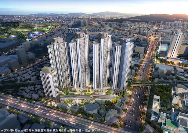  서면 어반센트 데시앙, 762세대, 평당 2371만