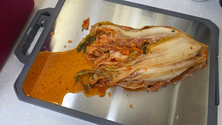  쉽고 간편하게 관리하는 스테인리스도마 블루밍 316 양면 스텐도마