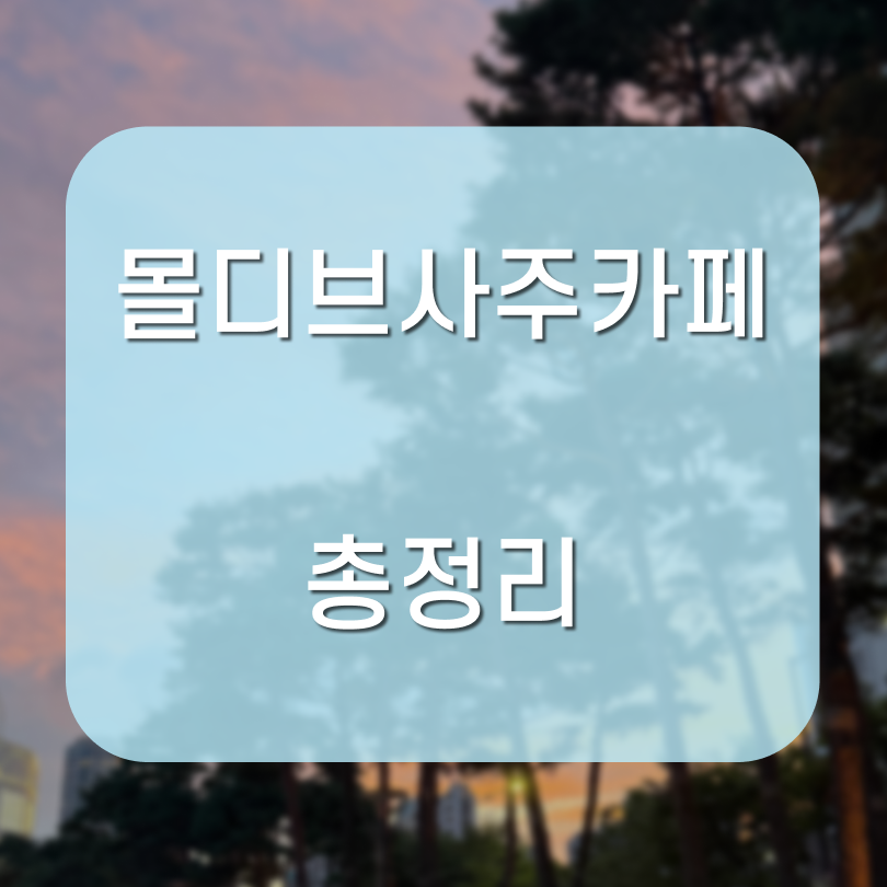 몰디브사주카페 사진 1