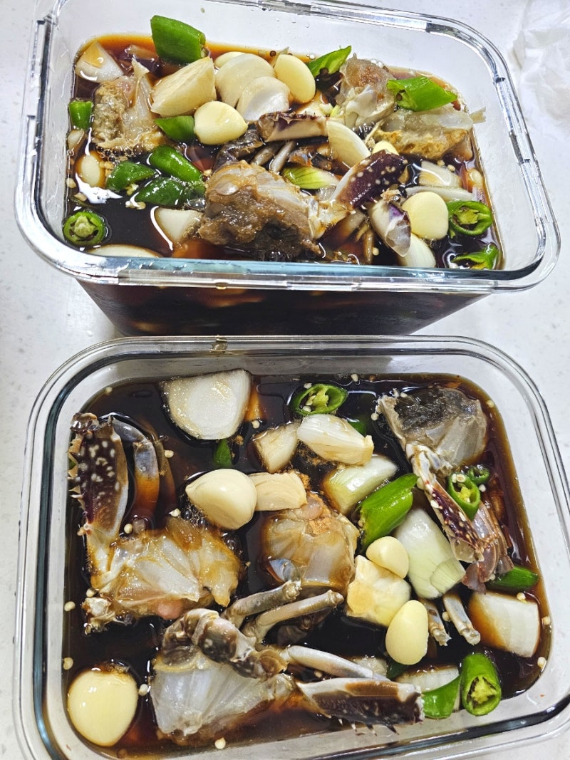 코스트코 냉동 꽃게로 밥도둑 간장게장 가성비 초간단 레시피로 만들기, 쿠팡 간장게장소스 ....