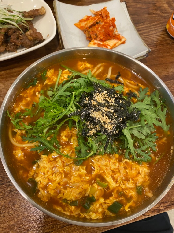  [천안불당동맛집] 해장이 절로 되는 칼칼한 국물! '원조공주얼큰이칼국수'