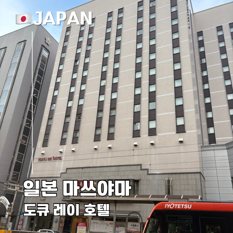  마쓰야마 가성비 호텔 추천 도큐 레이 호텔 더블룸 후기